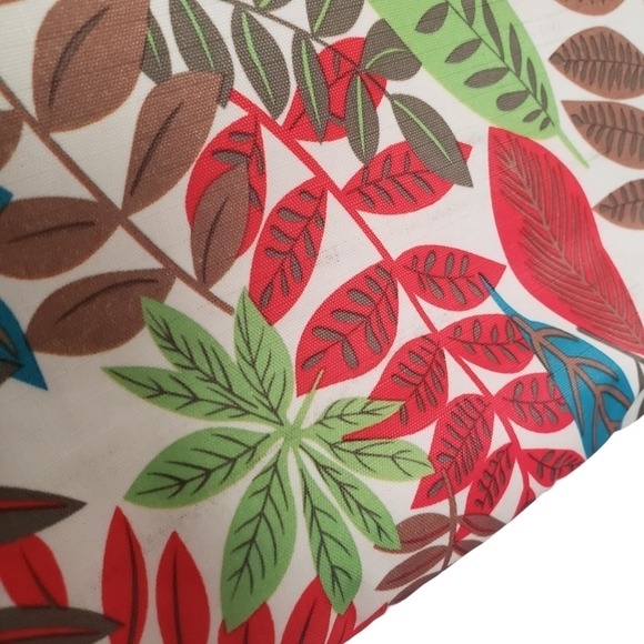 Ricardo Beverly Hills Colourful Botanical Print Nylon Small Travel Tote Bag - Picture 14 of 14